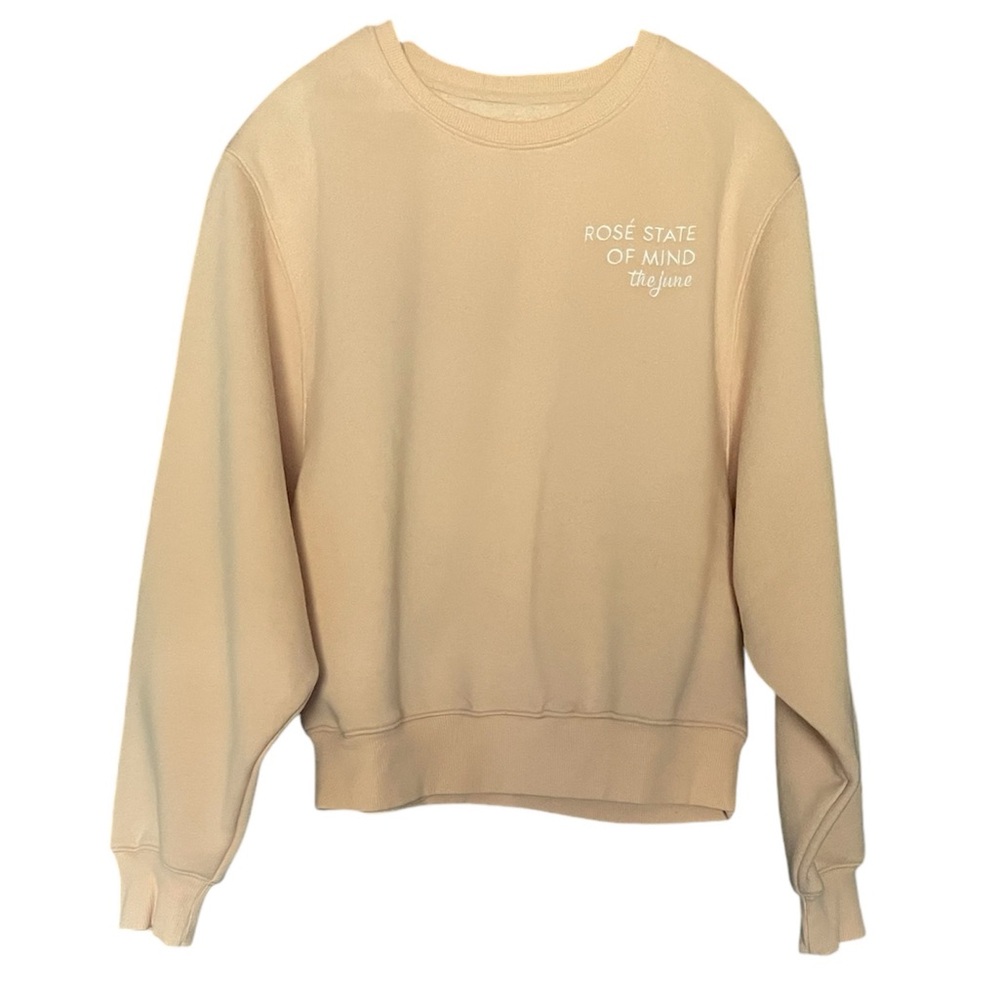 The June Motel rose sweatshirt Brunette the Label